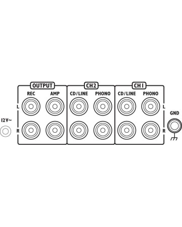 IMG-STAGE LINE  MPX-1/BK