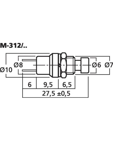 MONACOR  M-312/BL