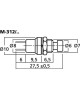 MONACOR  M-312/BL