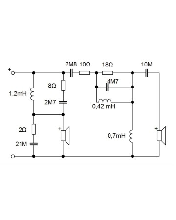 B&C 12FHX76 / 8ohm