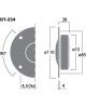 MONACOR DT-254