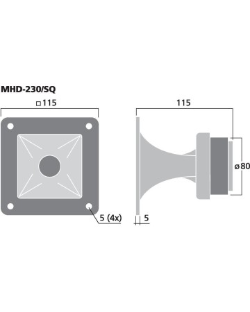 MONACOR MHD-230/SQ