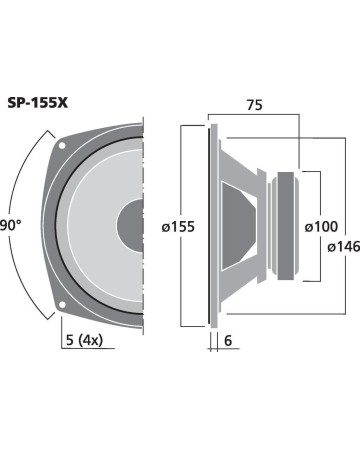 MONACOR SP-155X