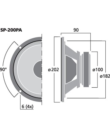 MONACOR SP-200PA