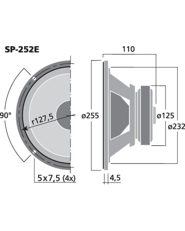 MONACOR SP-252E