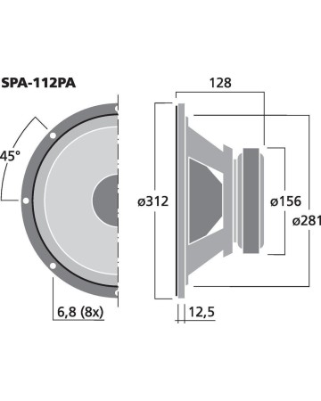 MONACOR SPA-112PA