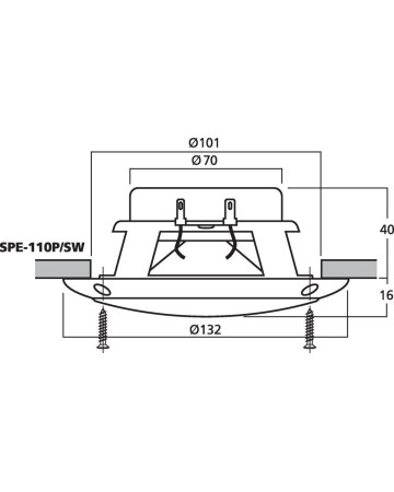 MONACOR SPE-110P/SW