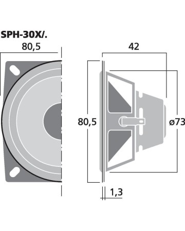 MONACOR SPH-30X/4SW