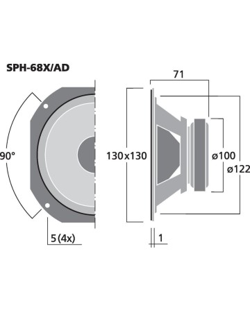 MONACOR SPH-68X/AD