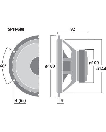 MONACOR SPH-6M