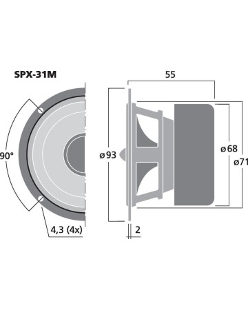 MONACOR SPX-31M