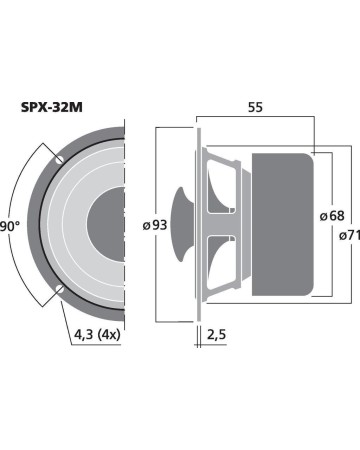 MONACOR SPX-32M