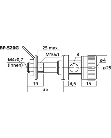 MONACOR BP-520G