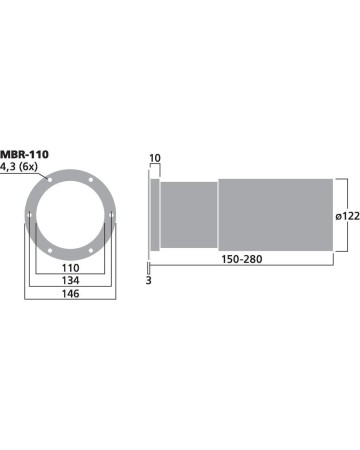 MONACOR MBR-110