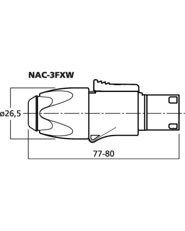 NEUTRIK NAC-3FXW