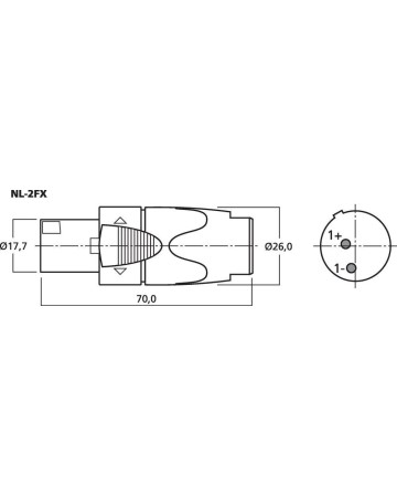 NEUTRIK NL2FX