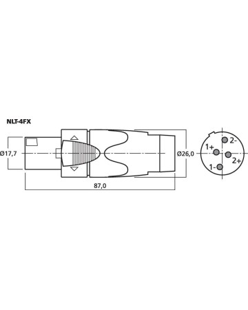 NEUTRIK NLT4FX