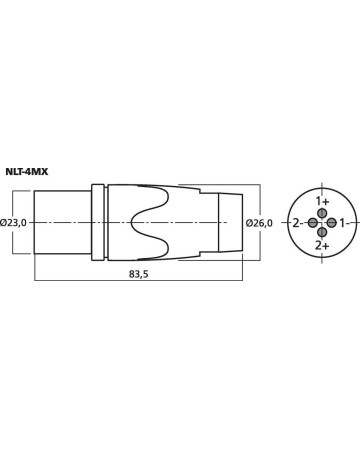 NEUTRIK NLT4MX