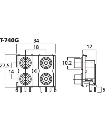 MONACOR T-740G