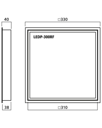 MONACOR LEDP-300RF