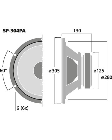 MONACOR SP-304PA