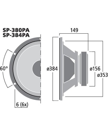 MONACOR SP-38A/500BS