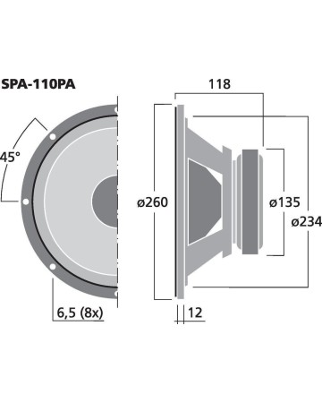 MONACOR SPA-110PA