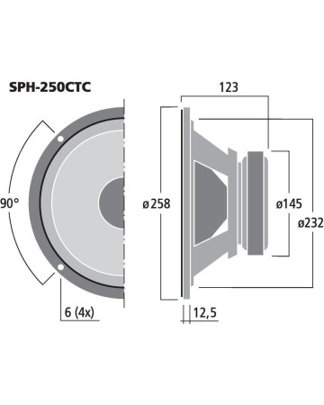 MONACOR SPH-250CTC