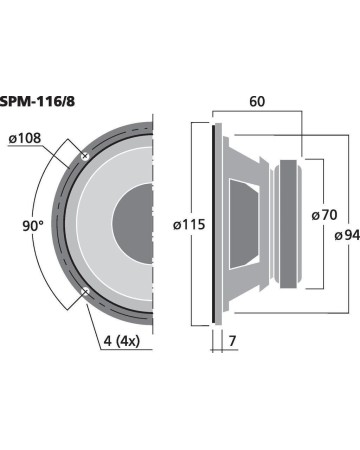 MONACOR SPM-116/8