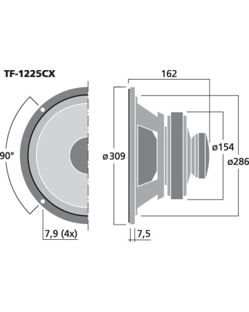 CELESTION TF-1225CX