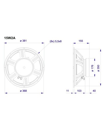 SELENIUM 15W2A ONIX 4/ohm