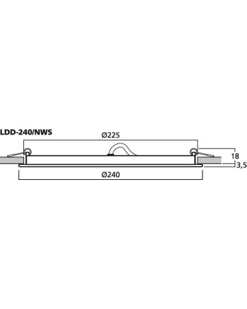 MONACOR LDD-240/NWS