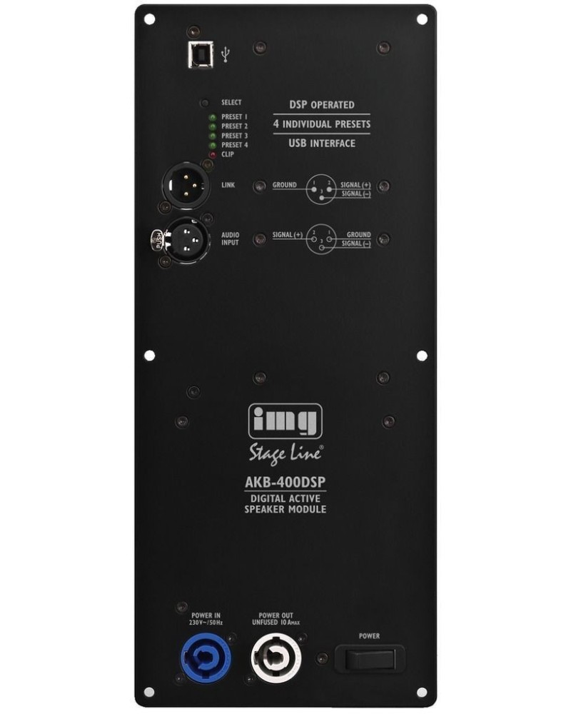 IMG-STAGE LINE  AKB-400DSP