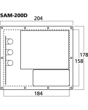 MONACOR  SAM-200D